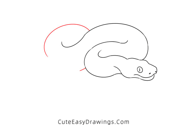 how to draw a python - www.cuteeasydrawings.com