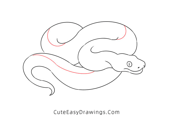 how to draw a python - www.cuteeasydrawings.com