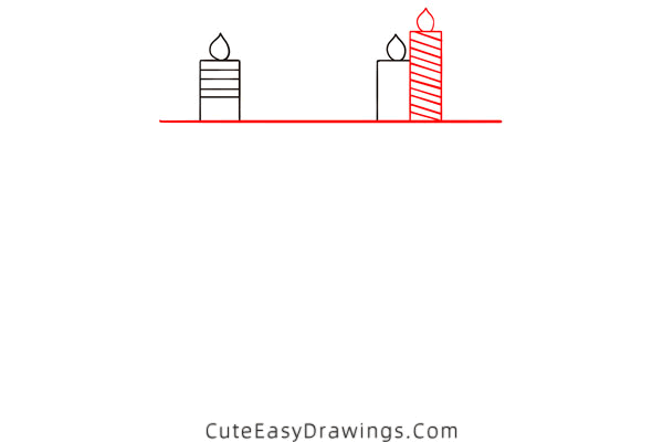 how to draw a fireplace - www.cuteeasydrawings.com