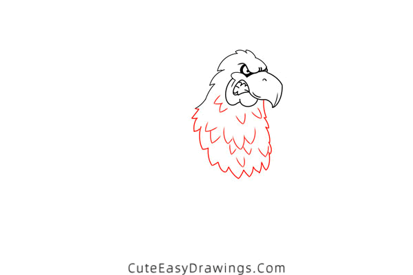 how to draw a griffin - www.cuteeasydrawings.com