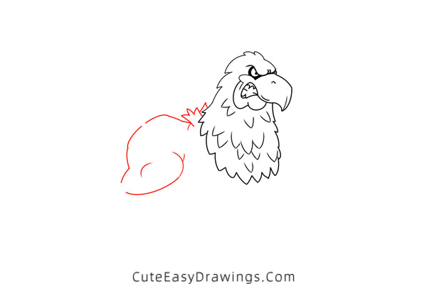 how to draw a griffin - www.cuteeasydrawings.com