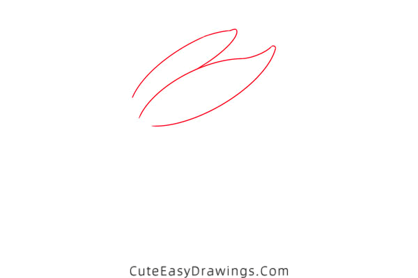 how to draw a bunny - www.cuteeasydrawings.com