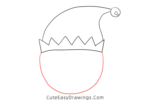 how to draw an elf face - www.cuteeasydrawings.com