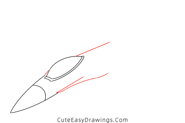 how to draw f-16 fighting falcon - www.cuteeasydrawings.com