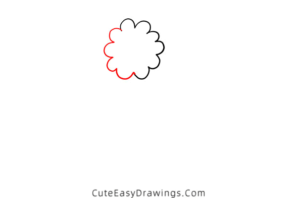 how to draw a winter hat - www.cuteeasydrawings.com