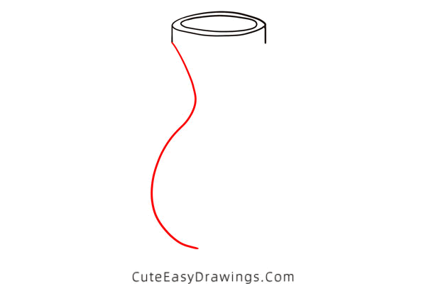 how to draw a vase - www.cuteeasydrawings.com