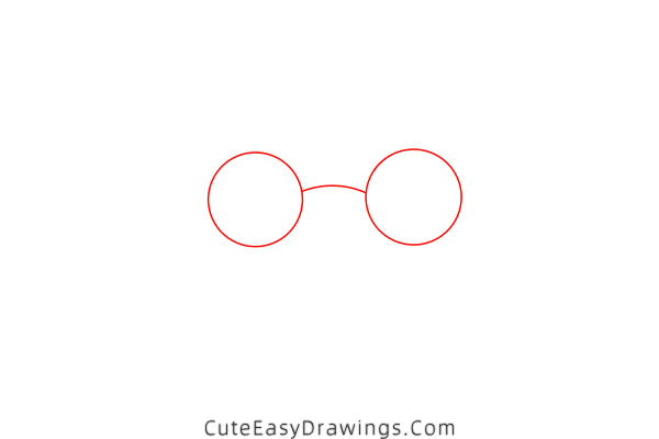 how to draw a girl with glasses - www.cuteeasydrawings.com