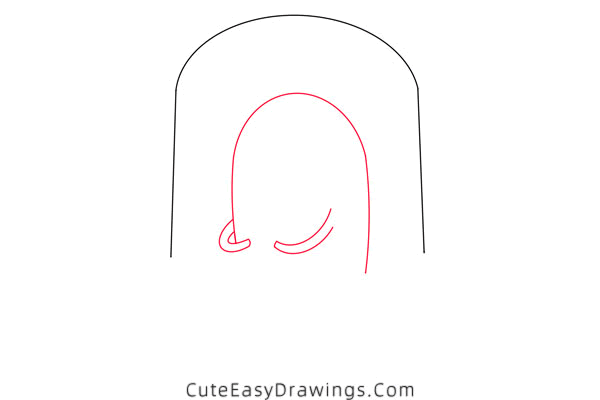 how to draw a ufo with an alien - www.cuteeasydrawings.com