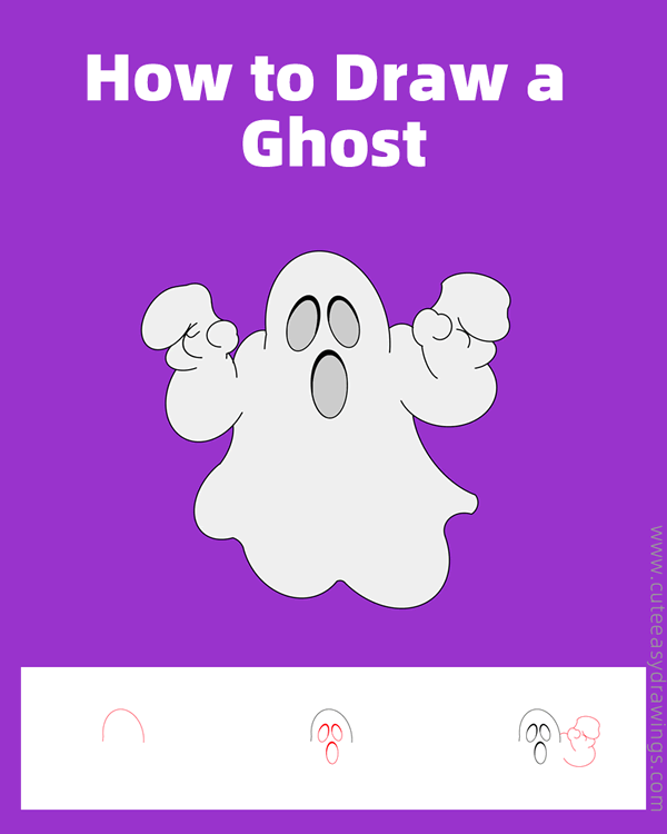 how to draw a ghost easy - www.cuteeasydrawings.com