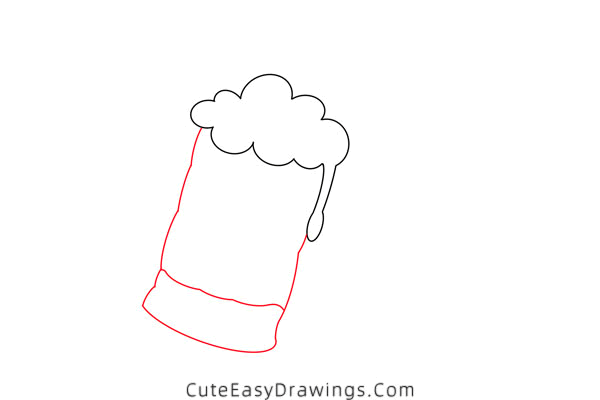 how to draw a beer mug - www.cuteeasydrawings.com