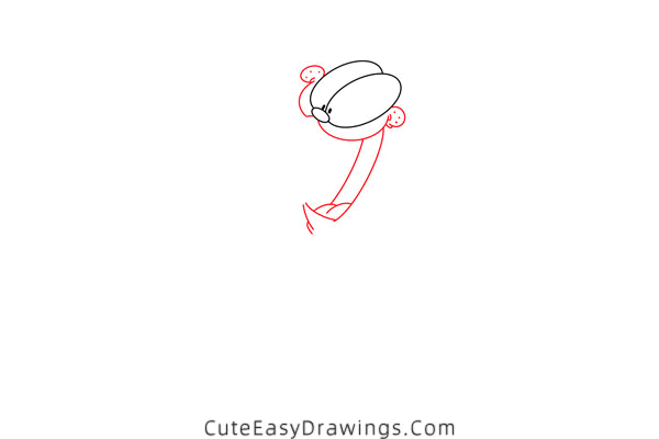 how to draw garfield eating - www.cuteeasydrawings.com