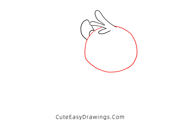 how to draw a tarsier - www.cuteeasydrawings.com