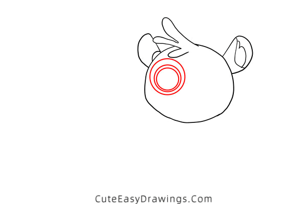 how to draw a tarsier - www.cuteeasydrawings.com