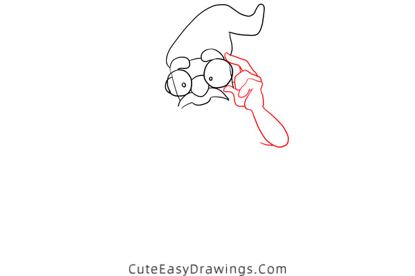 how to draw a wizard - www.cuteeasydrawings.com