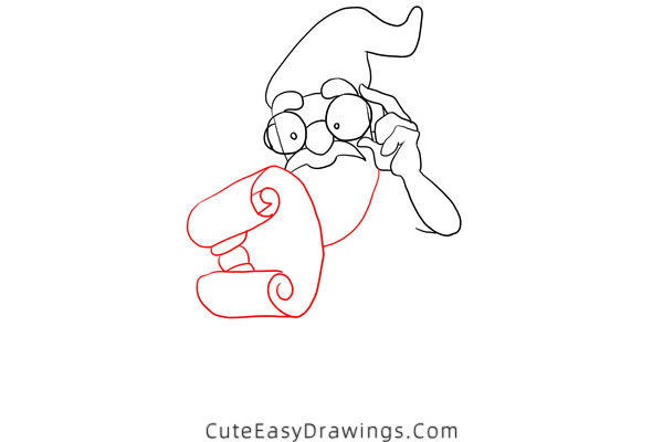 how to draw a wizard - www.cuteeasydrawings.com