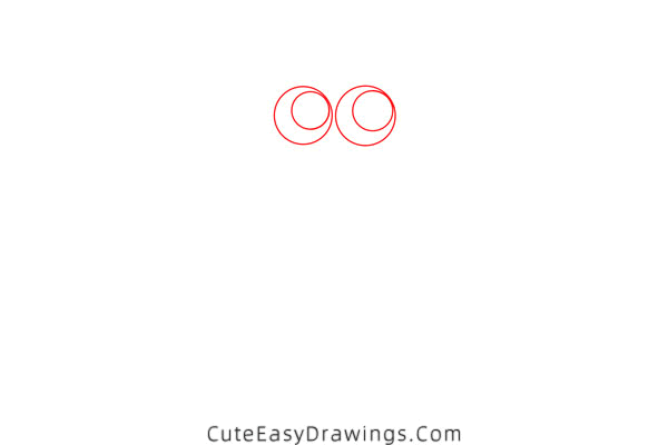 how to draw a monster - www.cuteeasydrawings.com