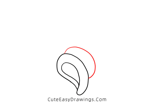 how to draw a shell - www.cuteeasydrawings.com