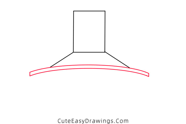 how to draw a range hood - www.cuteeasydrawings.com