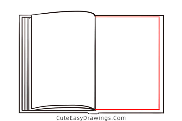 how to draw a notepad and pen - www.cuteeasydrawings.com