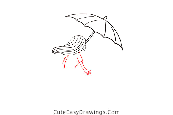 how to draw a mom and daughter - www.cuteeasydrawings.com