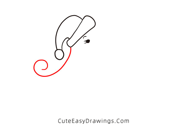 how to draw a winter bird - www.cuteeasydrawings.com