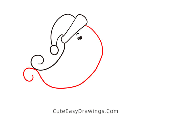 how to draw a winter bird - www.cuteeasydrawings.com