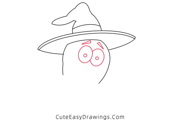 how to draw a funny ghost - www.cuteeasydrawings.com