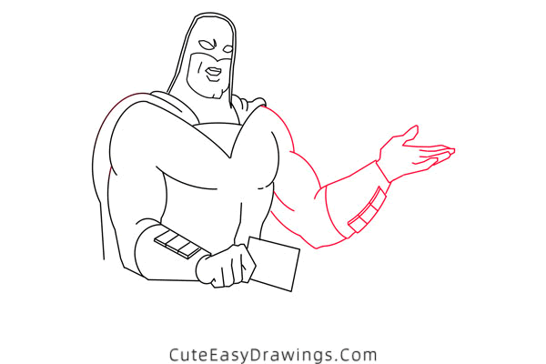 how to draw space ghost - www.cuteeasydrawings.com