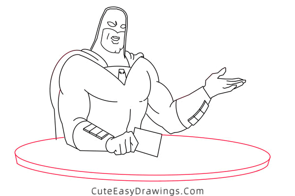 how to draw space ghost - www.cuteeasydrawings.com