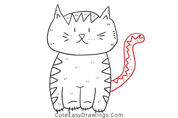 how to draw a cat easy - www.cuteeasydrawings.com