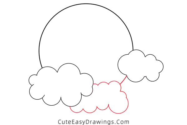 how to draw a cartoon moon - www.cuteeasydrawings.com