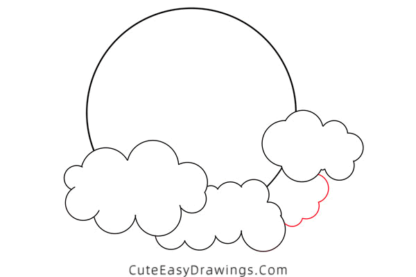 how to draw a cartoon moon - www.cuteeasydrawings.com