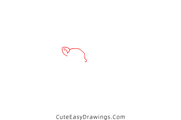 how to draw a lemur - www.cuteeasydrawings.com