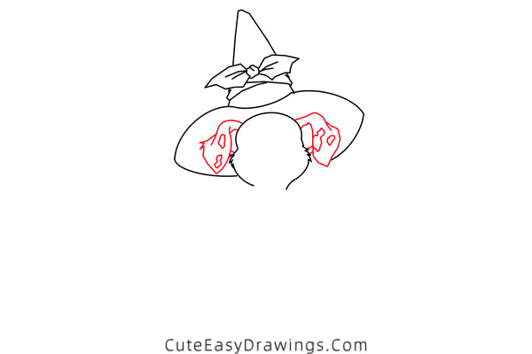 how to draw a halloween dalmatian - www.cuteeasydrawings.com