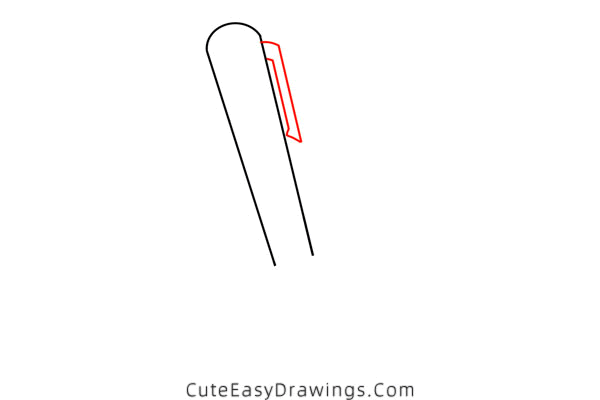 how to draw a pen - www.cuteeasydrawings.com