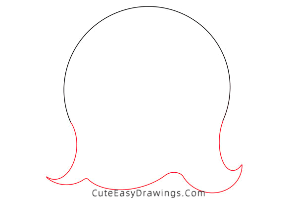 how to draw a cute ghost - www.cuteeasydrawings.com