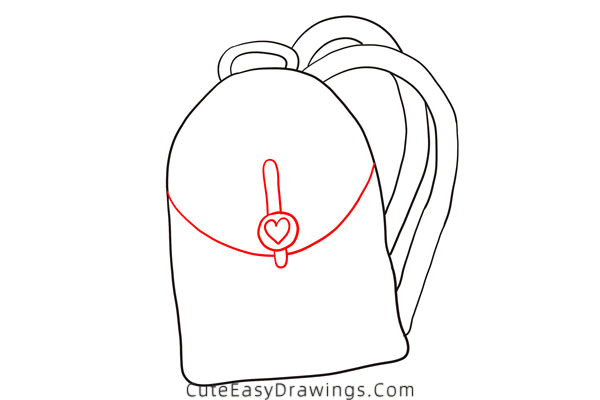 How To Draw A Backpack For Girl Step By Step Cute Easy Drawings 0691