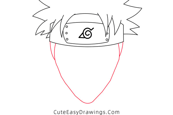 how to draw naruto uzumaki face - www.cuteeasydrawings.com