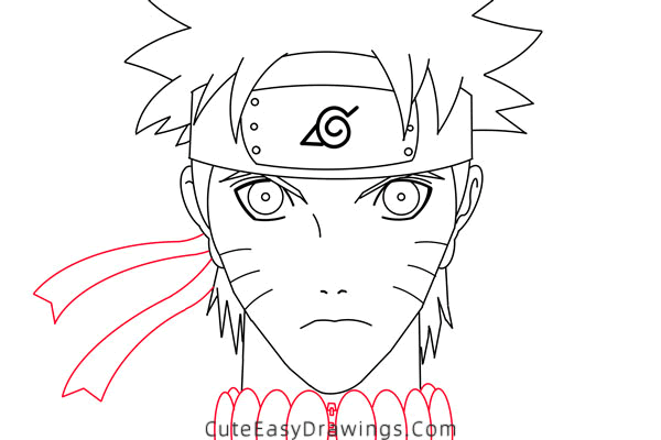 how to draw naruto uzumaki face - www.cuteeasydrawings.com