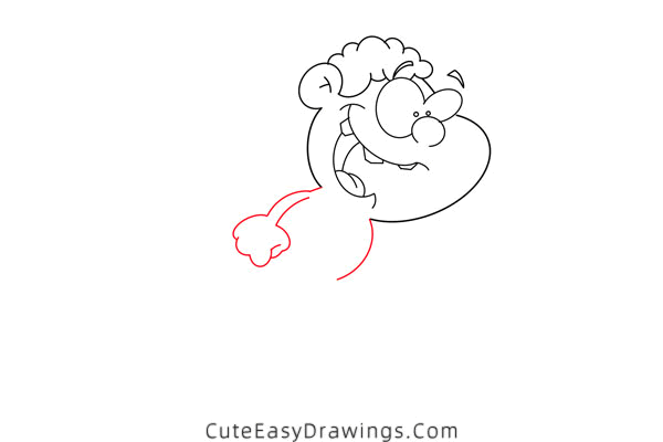 how to draw cupid - www.cuteeasydrawings.com