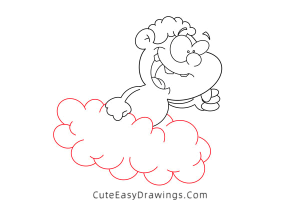 how to draw cupid - www.cuteeasydrawings.com