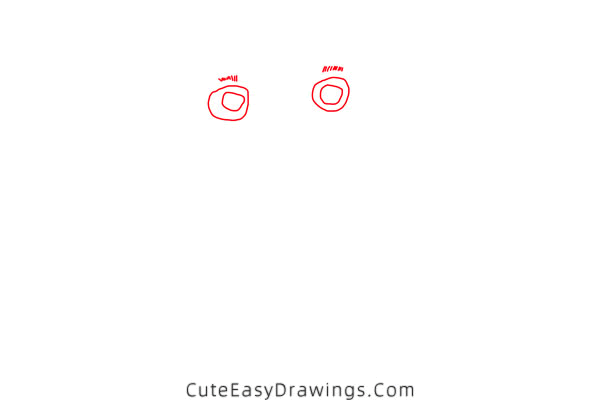 how to draw a funny monster - www.cuteeasydrawings.com