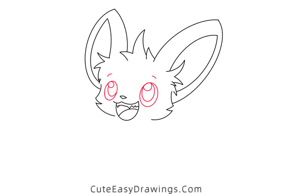 how to draw a cute chinchilla - www.cuteeasydrawings.com