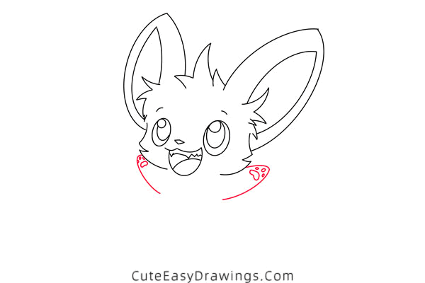 how to draw a cute chinchilla - www.cuteeasydrawings.com