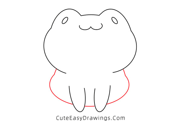 how to draw a cute frog - www.cuteeasydrawings.com