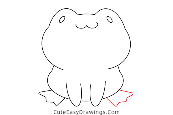 how to draw a cute frog - www.cuteeasydrawings.com