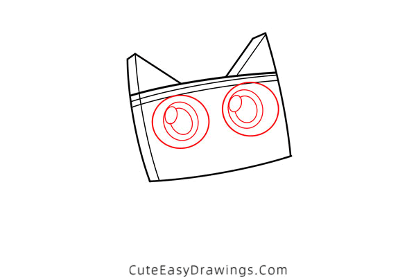 how to draw unikitty - www.cuteeasydrawings.com