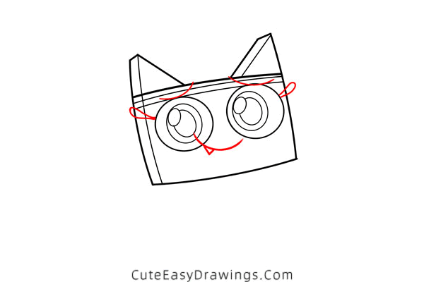 how to draw unikitty - www.cuteeasydrawings.com