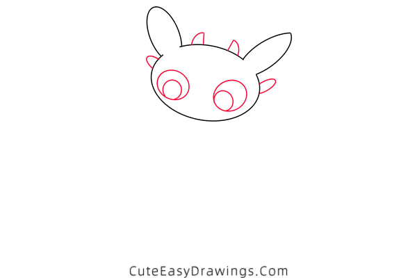 how to draw toothless - www.cuteeasydrawings.com