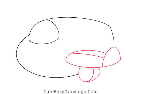 how to draw an airliner - www.cuteeasydrawings.com